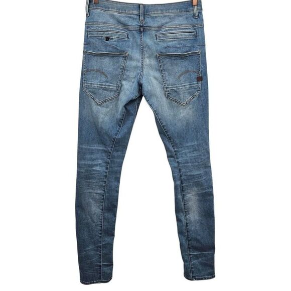 G-Star Raw Mens 33/34 D-Staq 3D Slim Fit Multipocketed Jeans - Picture 4 of 16